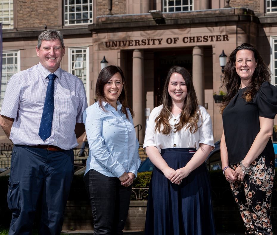 The University of Chester awarded for their support of the Armed Forces community