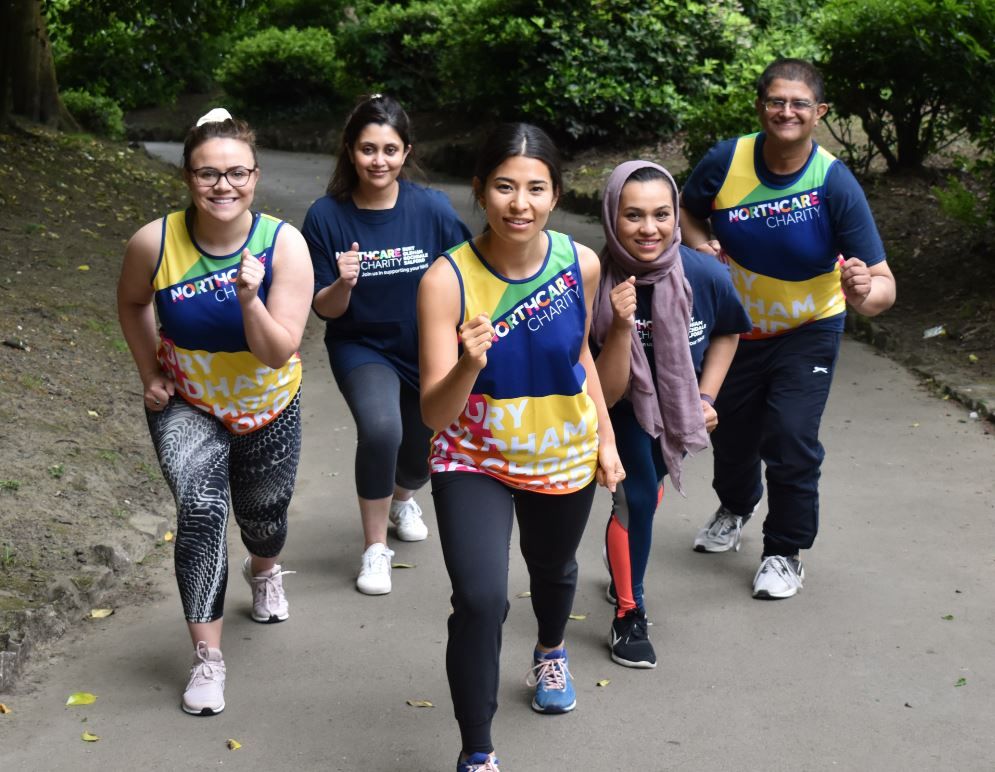 Charity thanks people for supporting the NHS with free entry to Great Manchester Run