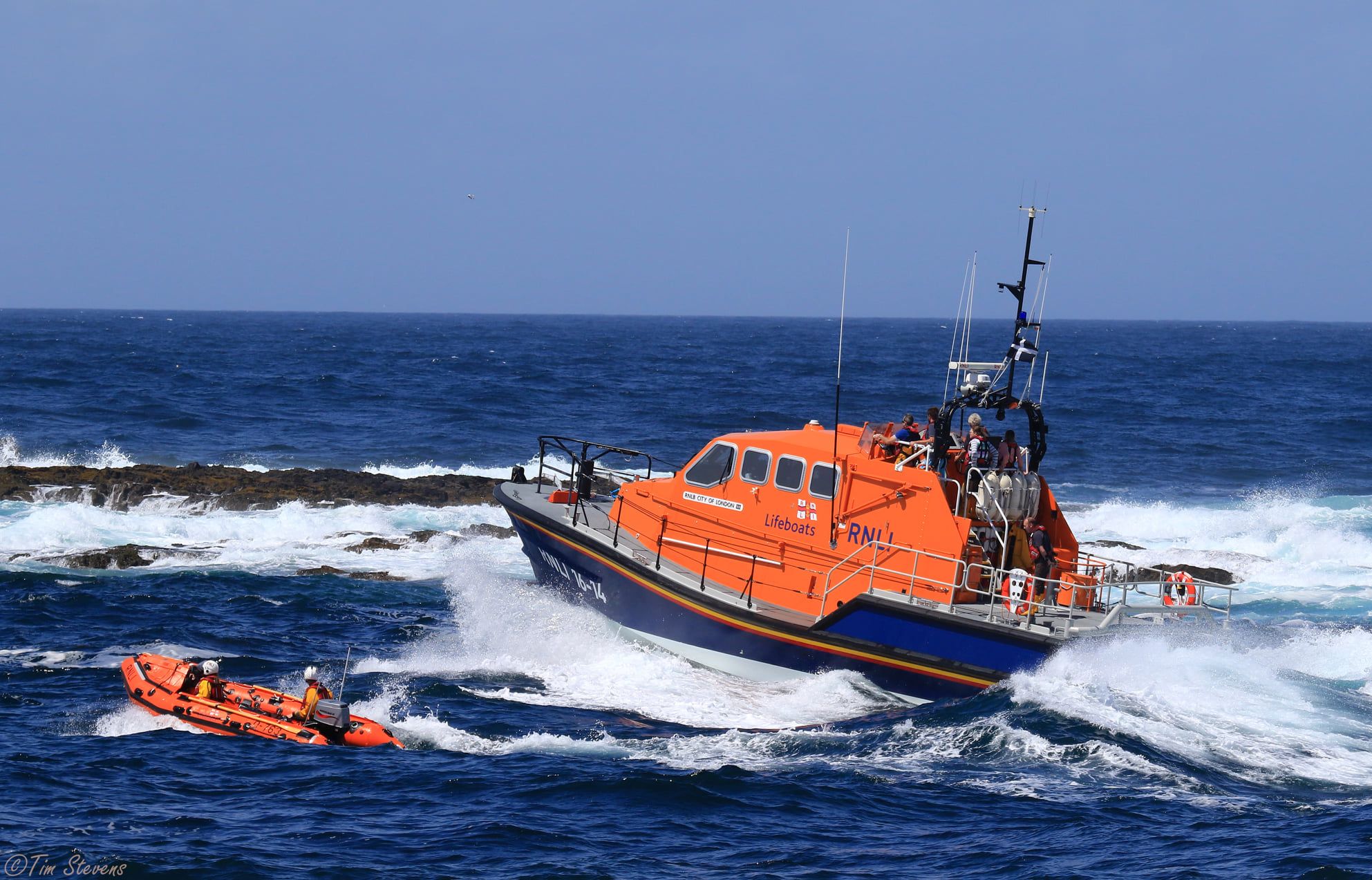 Busy day for Sennen Cove RNLI crews dealing with two cliff rescues and one stranded yacht