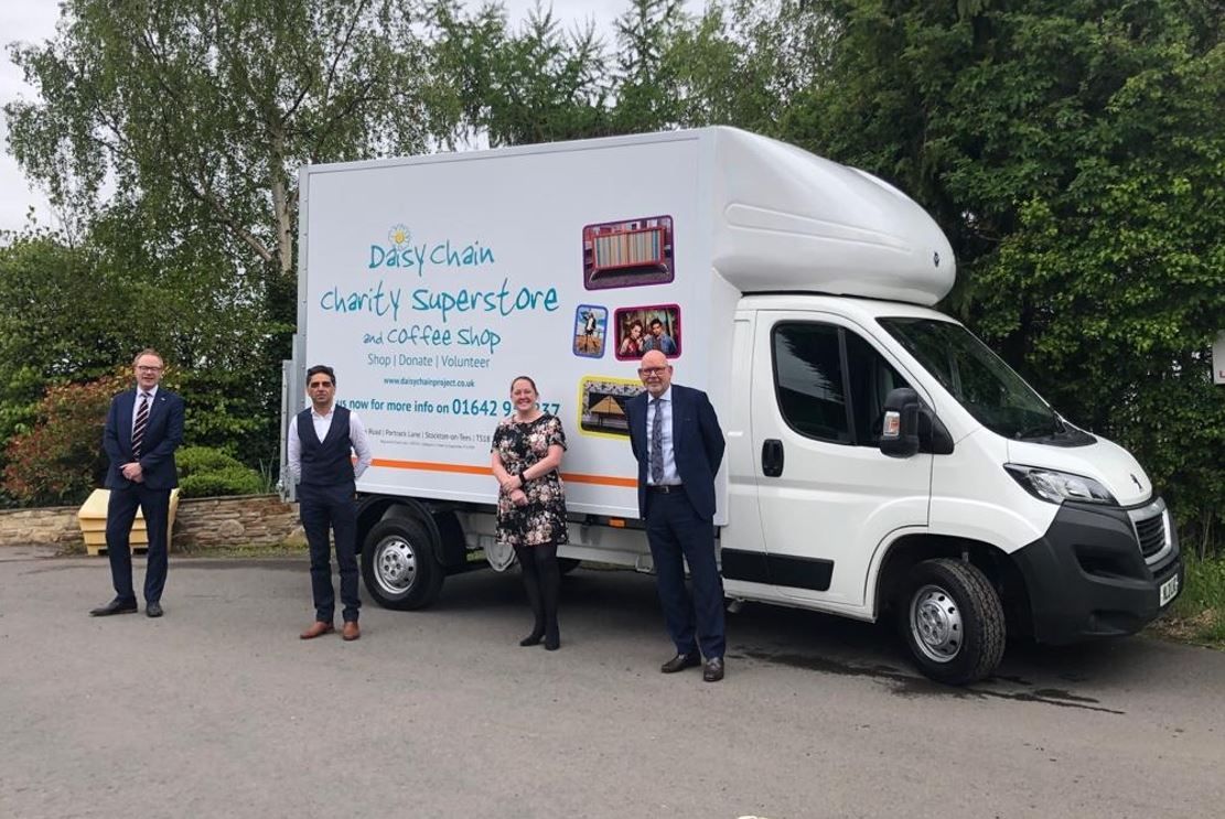 Daisy Chain back on the road after generous donation from The Teesside Family Foundation