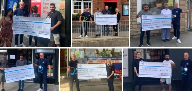 Barwell volunteer rallies local businesses to raise funds for Alzheimer’s Society