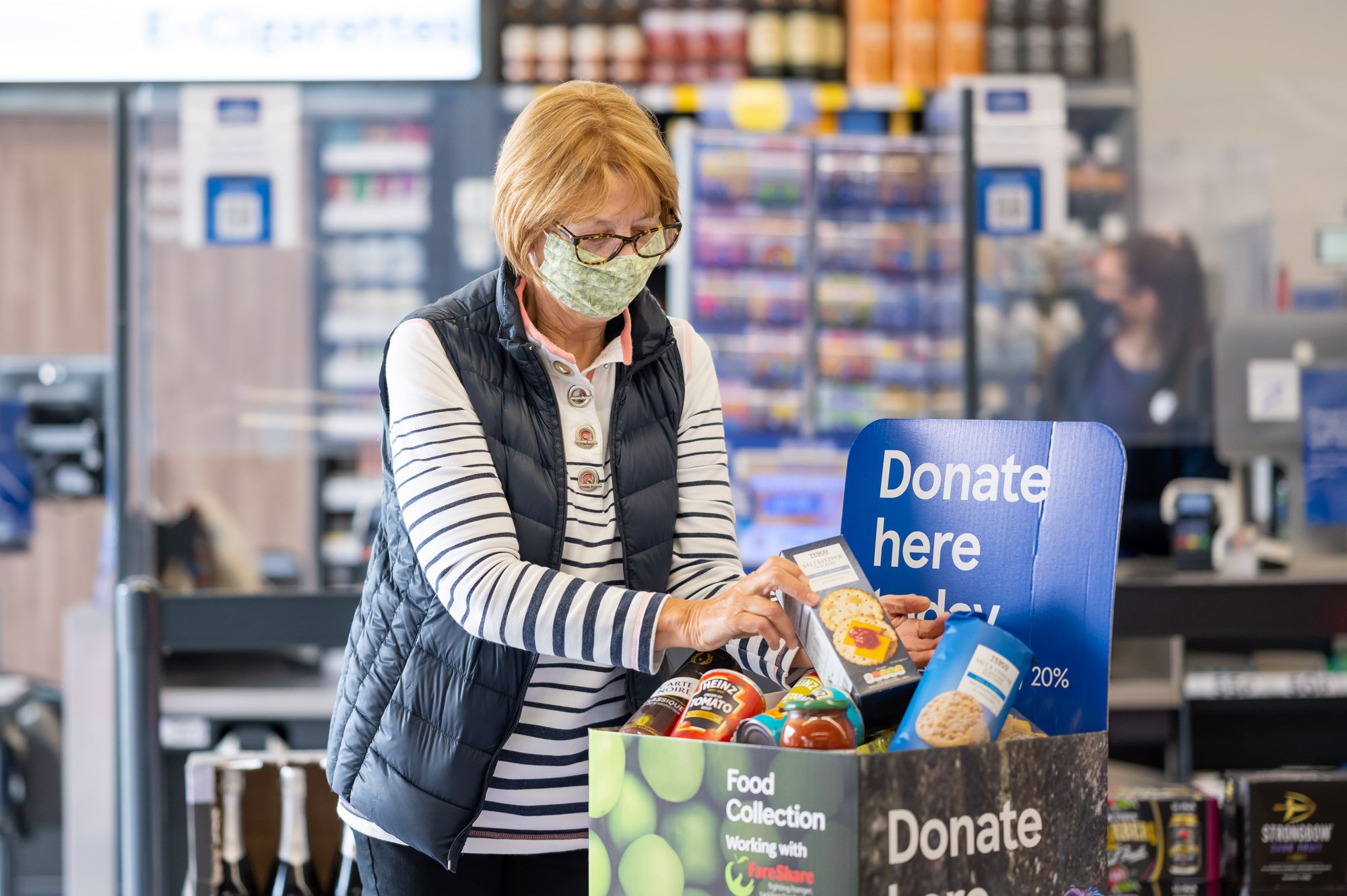 Generous Tesco shoppers donate 14,000 meals to homeless charities this summer in Cornwall