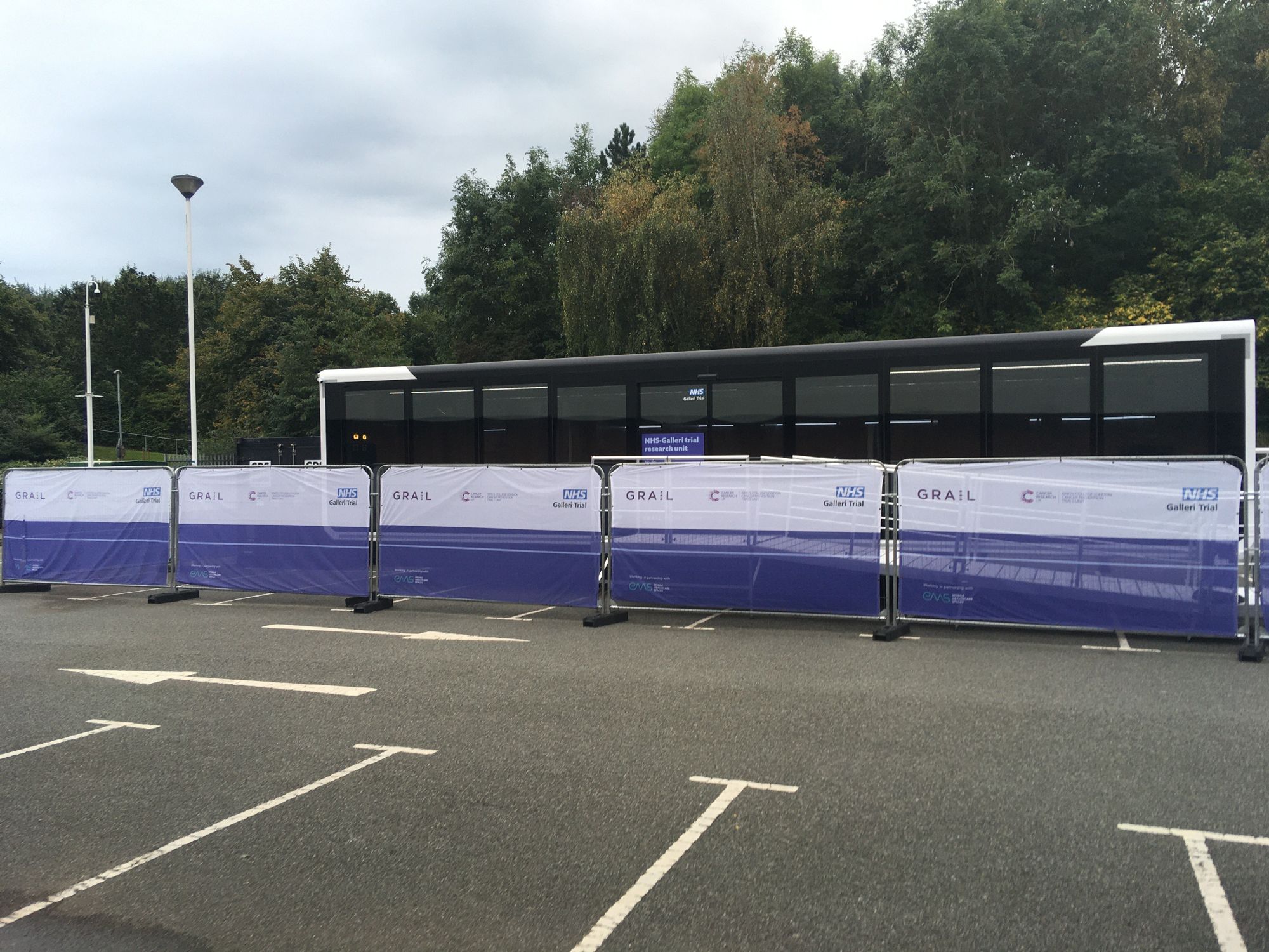 Here's why a mobile NHS unit is in a Runcorn car park