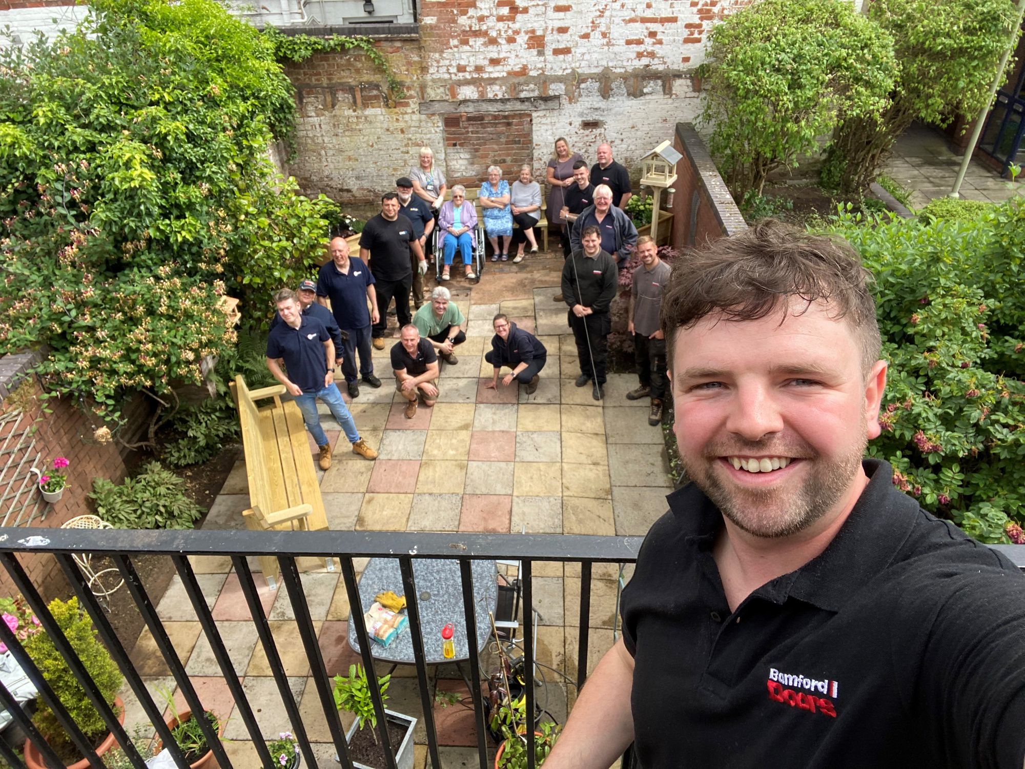 Bolton homelessness charity creates bespoke garden furniture for