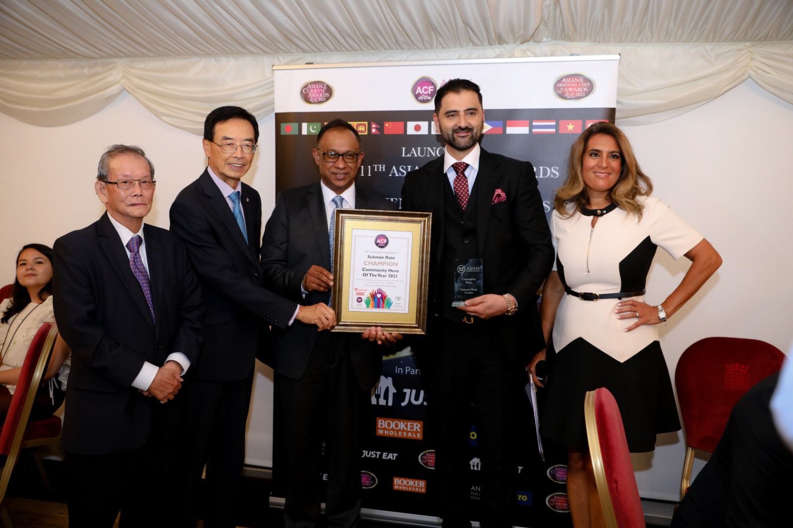 Croydon hotelier wins Local Community Hero award for charity work