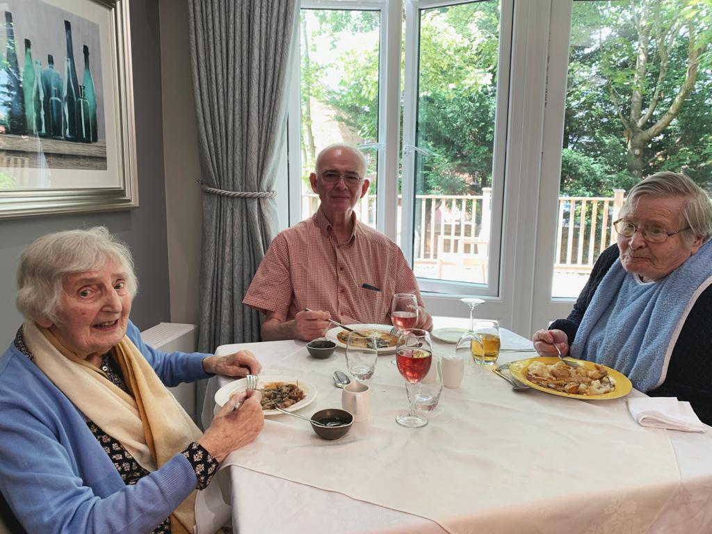 Solihull care home residents celebrate friends old and new