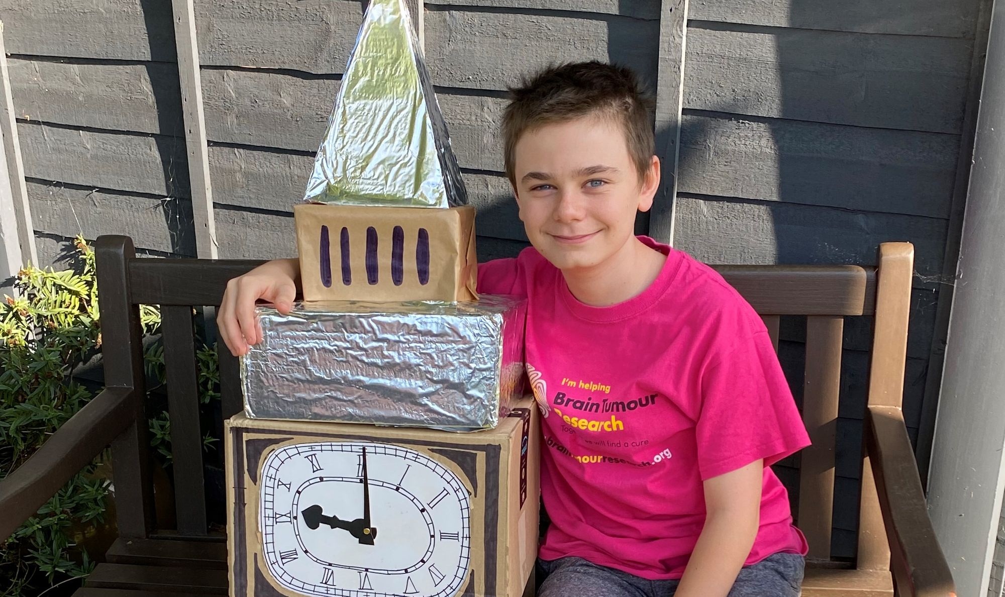 Surrey teen's marathon challenge for dad with rare brain tumour
