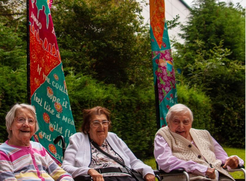 Creative flags have been flying at   a Stalybridge care home