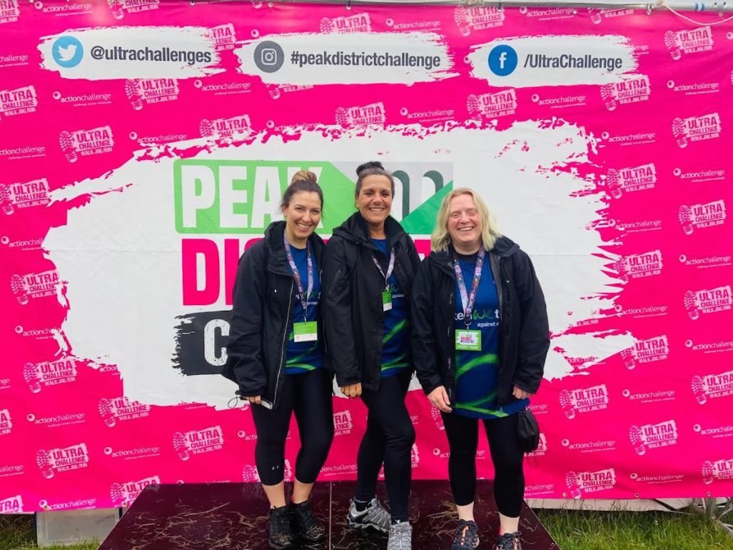 Trio take on Peak District Challenge for Alzheimer’s Society
