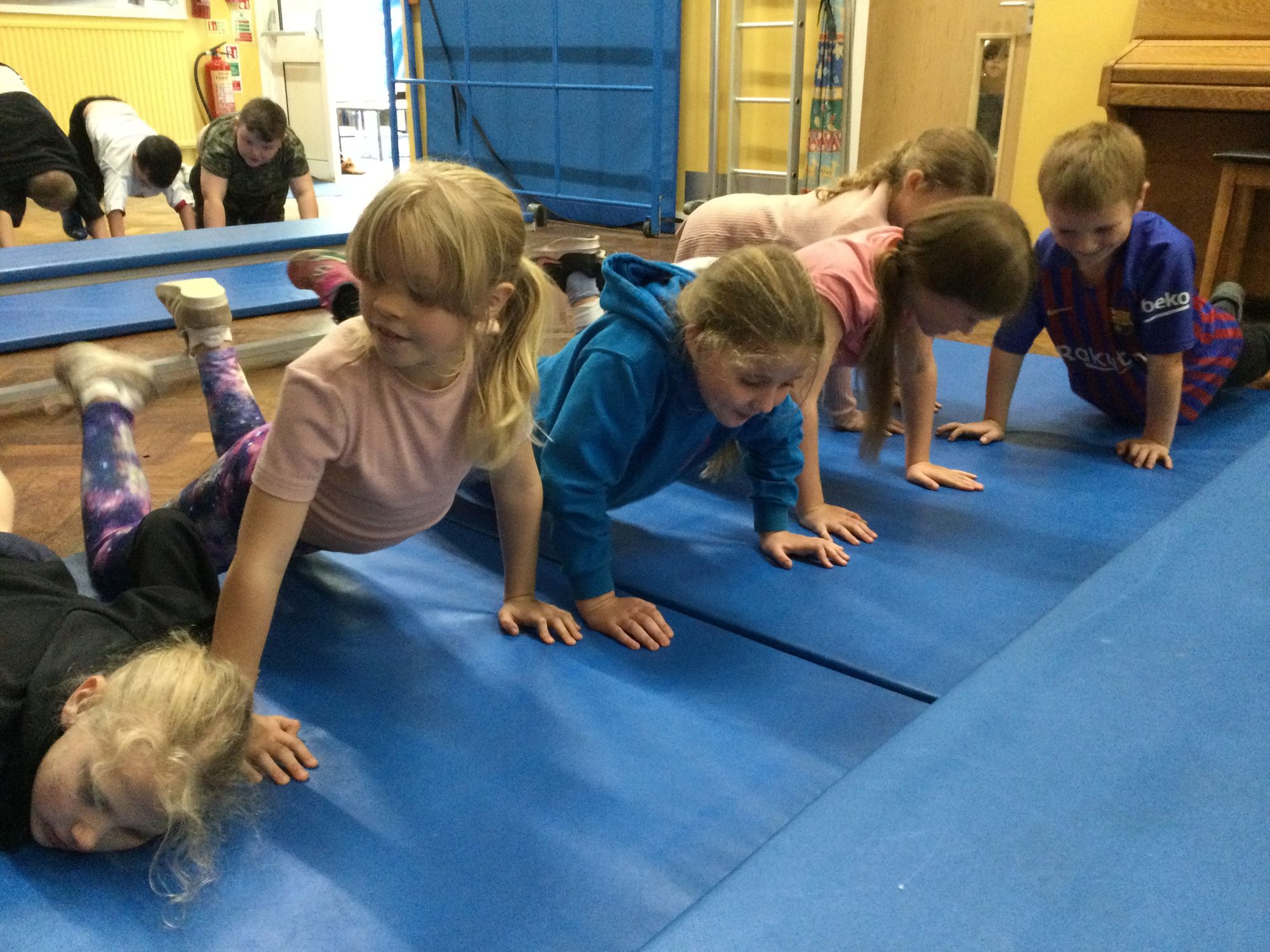 British gymnast has valuable lessons for Moorlands pupils