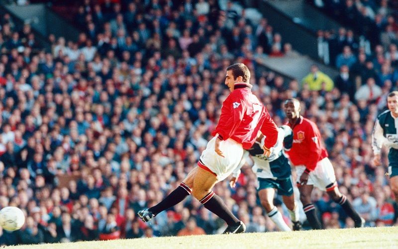 Nostalgia: Penalty shot for Manchester United icon Cantona