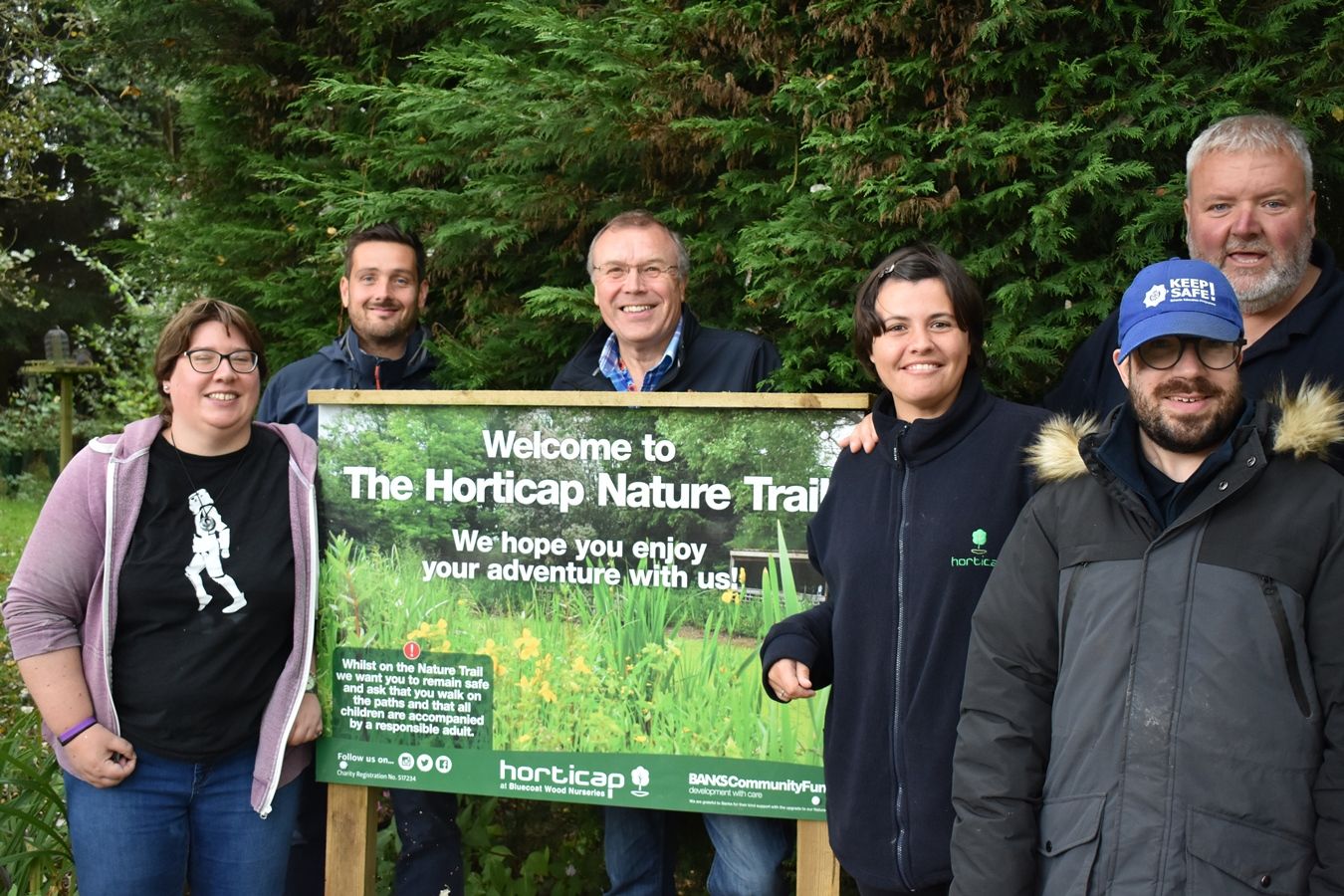 Horticap nature trail in Harrogate opens after revamp