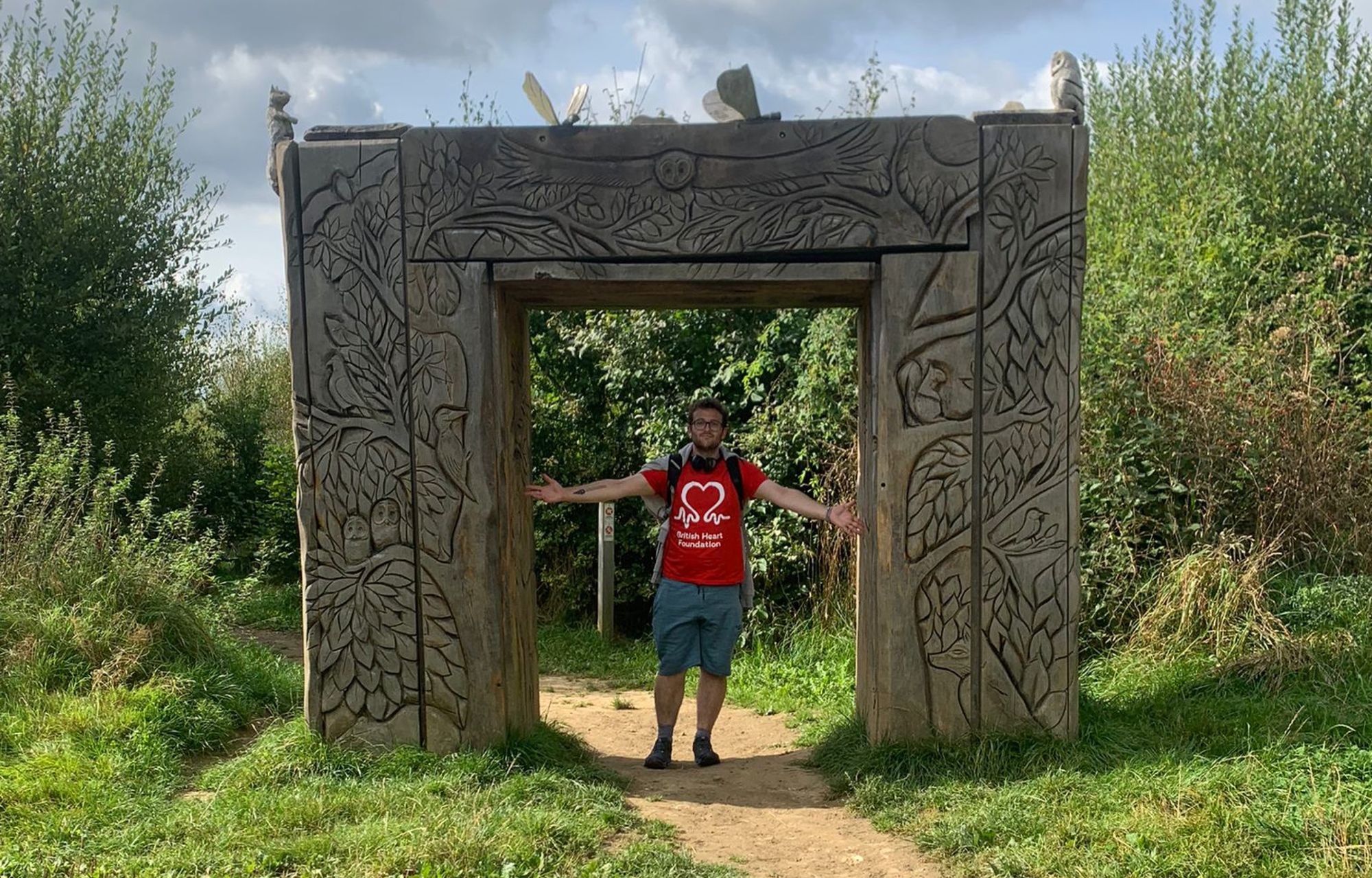 St Albans man takes on charity walk in memory of much-loved dad who died following heart attack