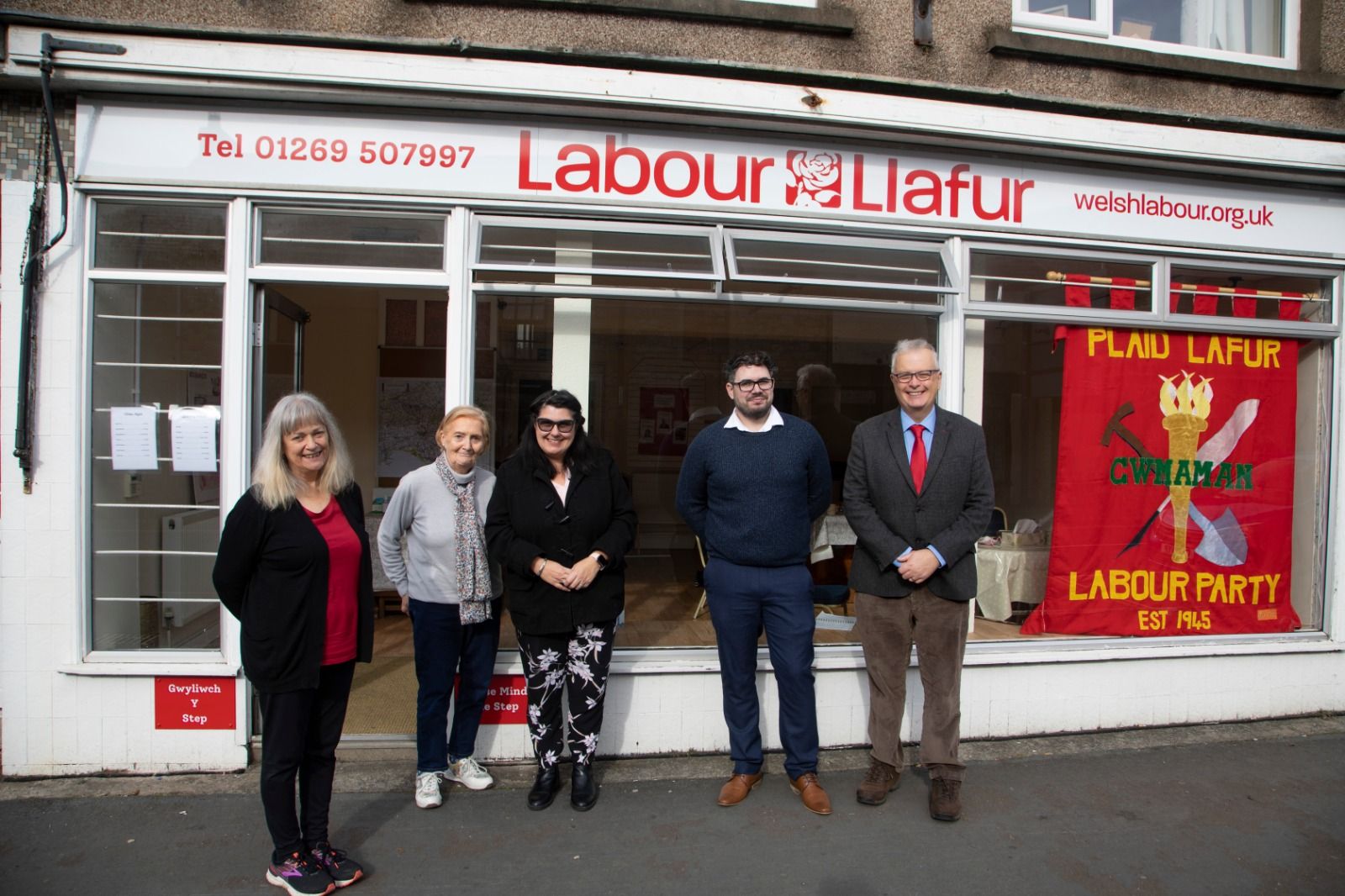Carmarthenshire Labour Party opens Ammanford constituency office