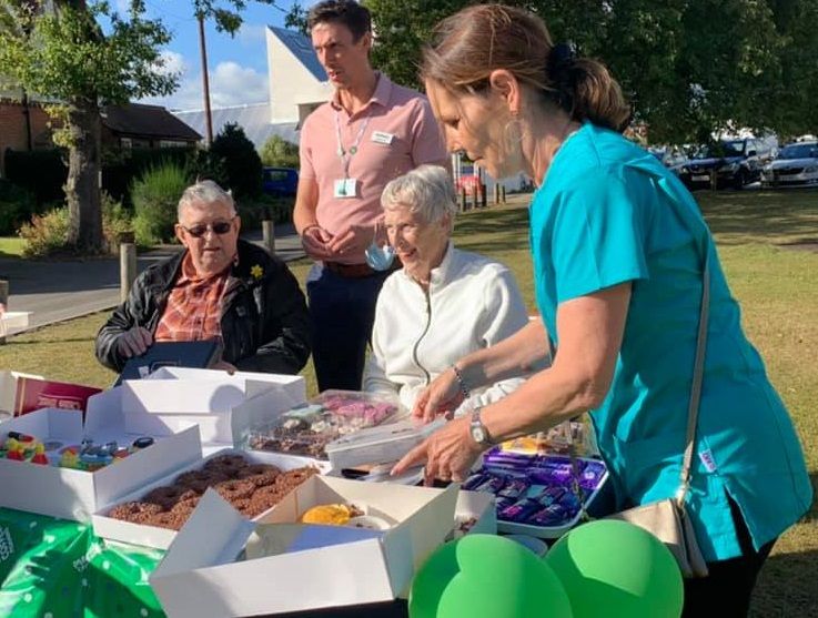 Shinfield care home takes part in the world's biggest coffee morning to raise money for national charity