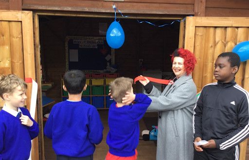 The Grove Primary Academy reopens calm playground space for children