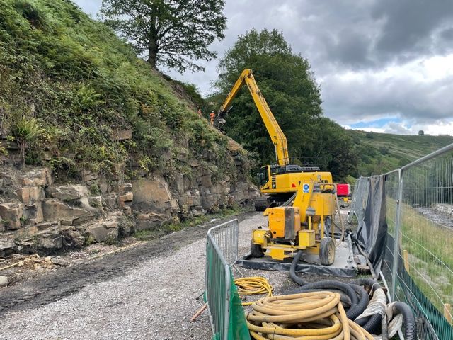RCT Council update on work at the Tylorstown Landslip site