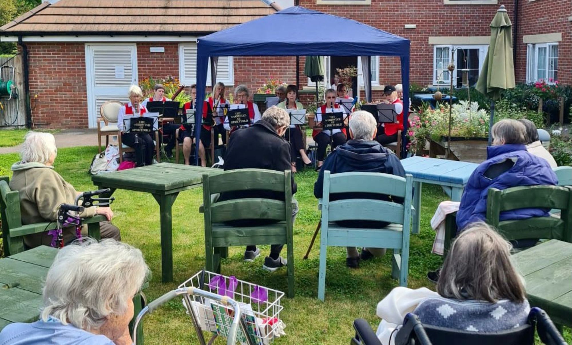 Stansted care home residents treated to musical afternoon