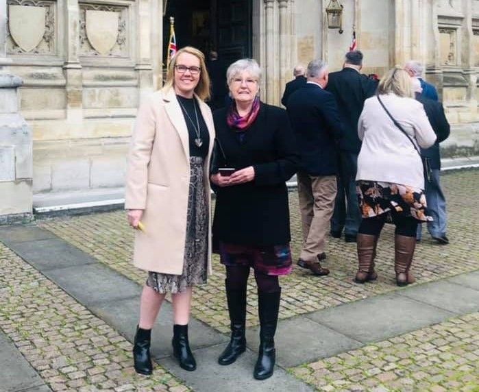 Haslingden Veterans in Communities administrator invited to Westminster Abbey