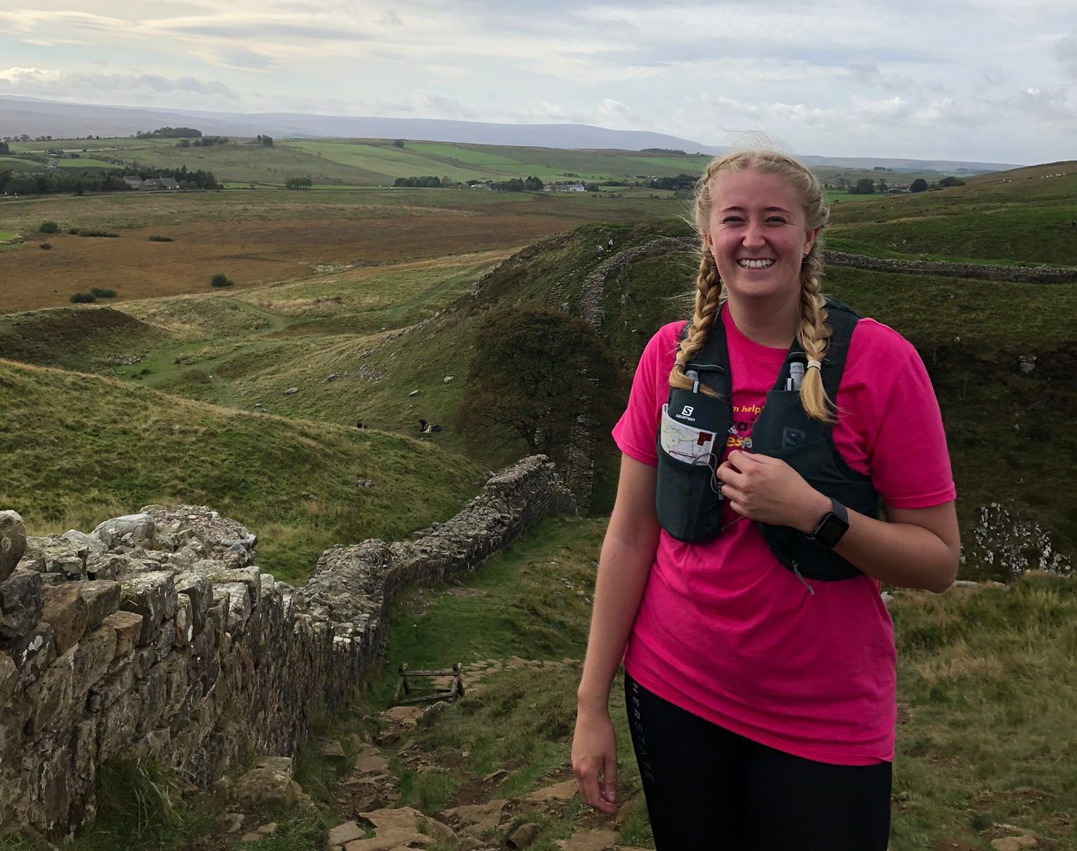 Leicestershire woman to run Hadrian’s Wall in support of teenage cousin with a brain tumour