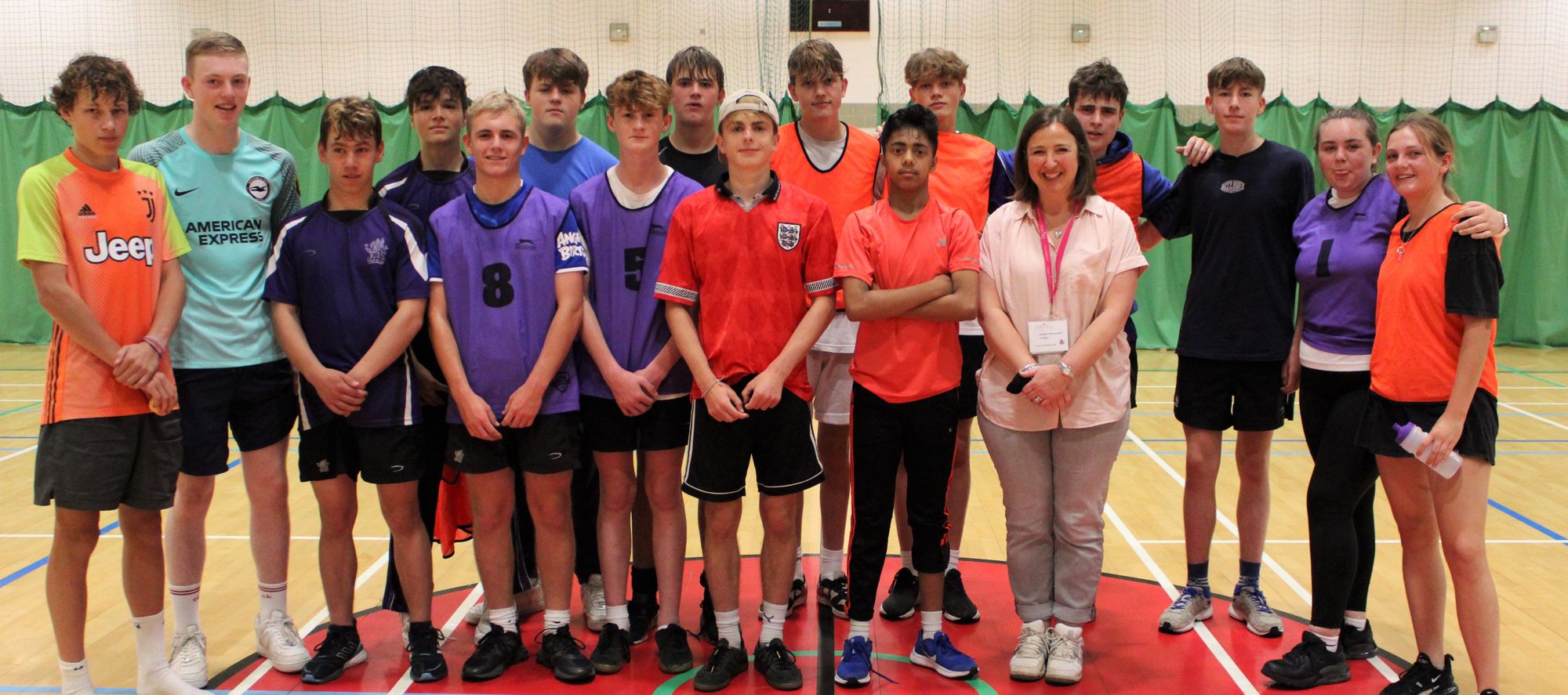 Stonehouse students score 372 goals in 12-hour charity football marathon