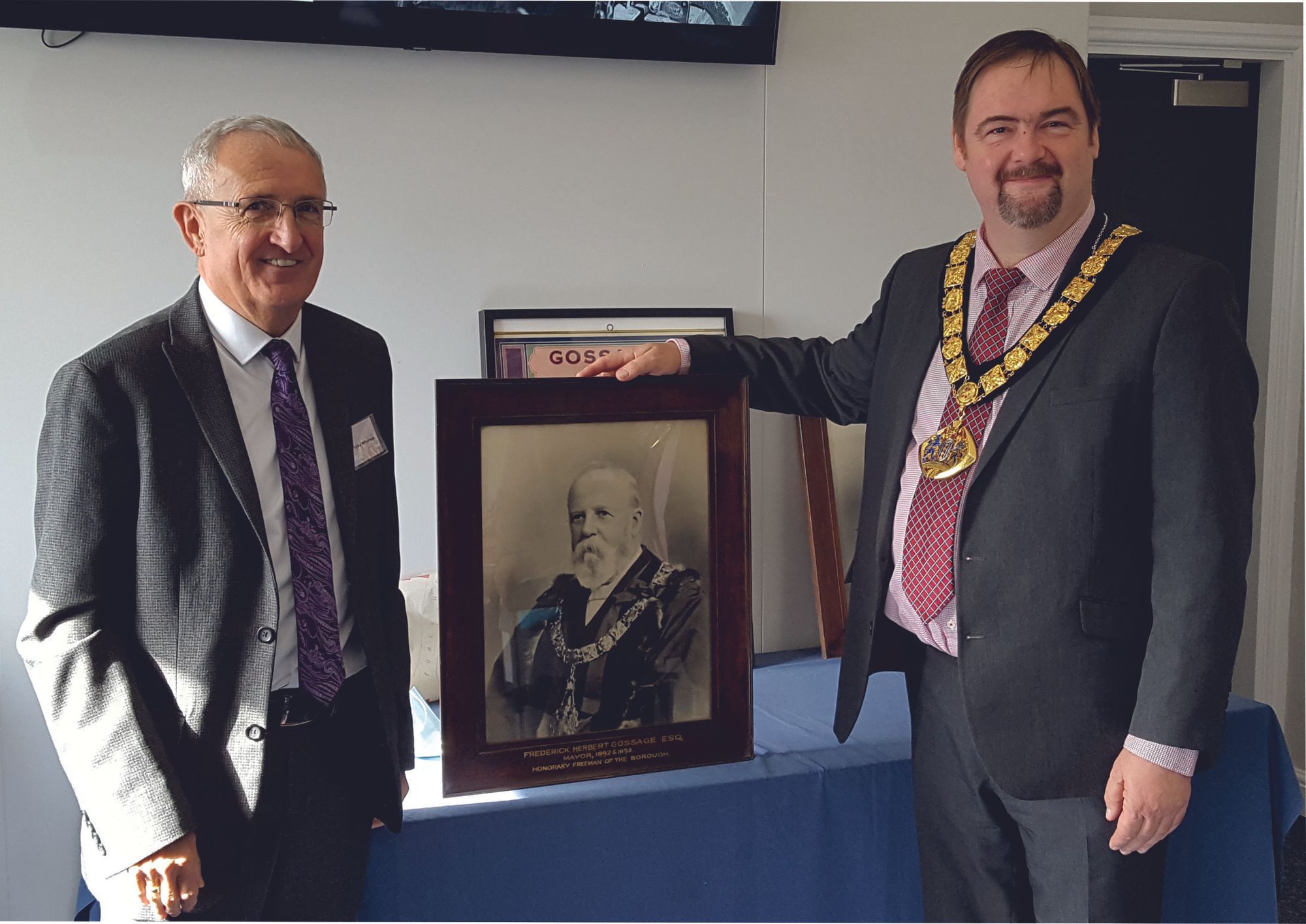 New heritage room is opened at the Catalyst Science Discovery Centre in Widnes