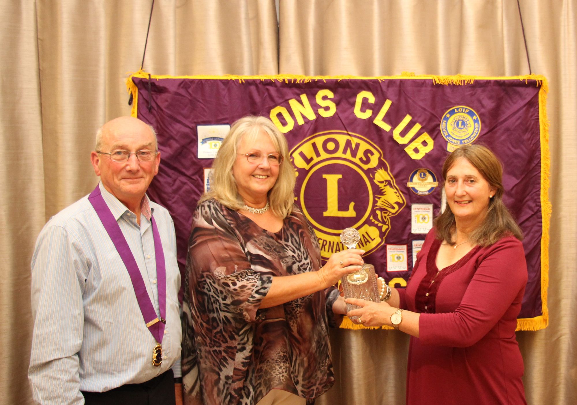 Tonbridge Lions recognise significant service to their club