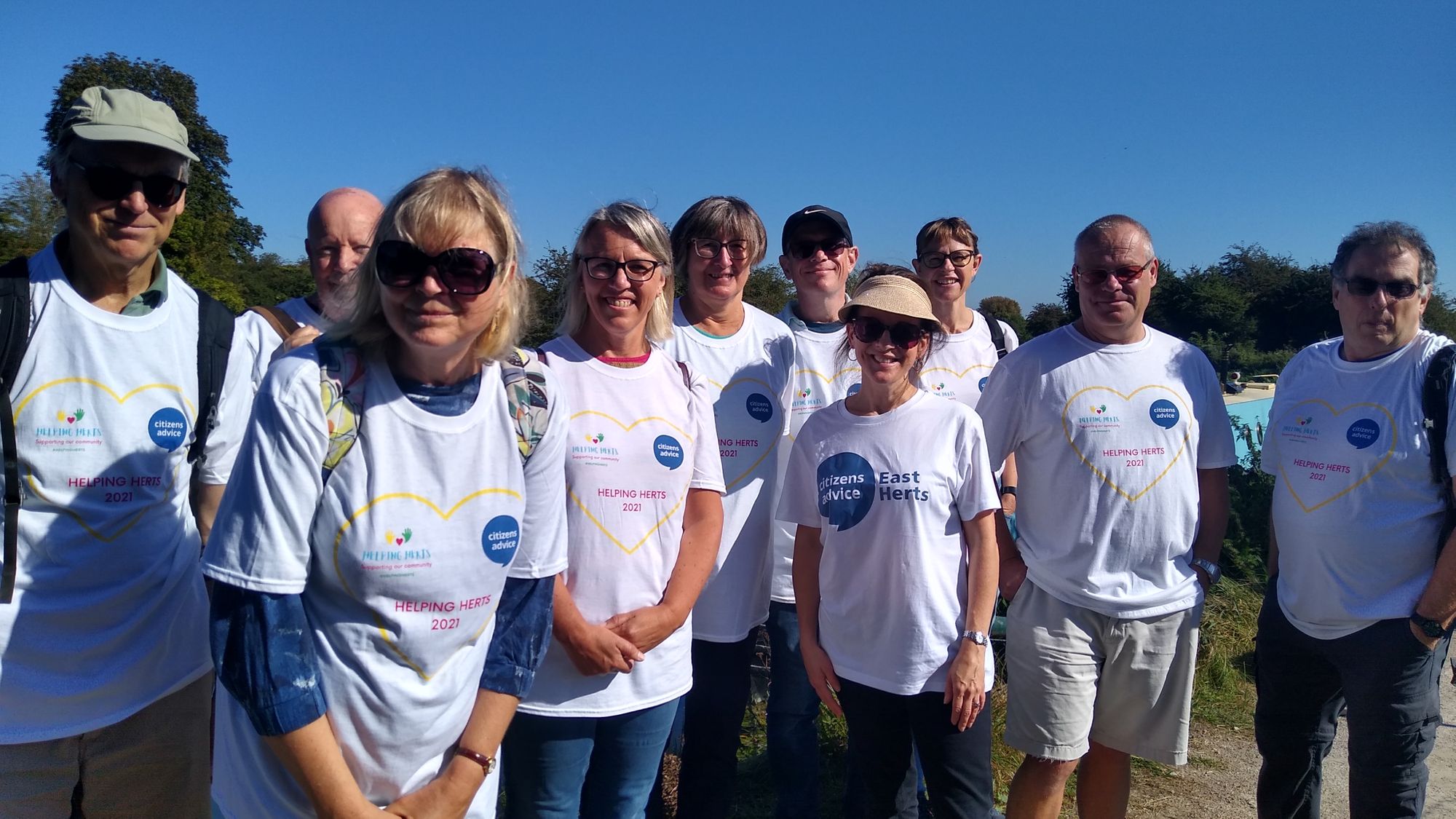 Citizens Advice East Herts celebrates receiving £122k from the National Lottery
