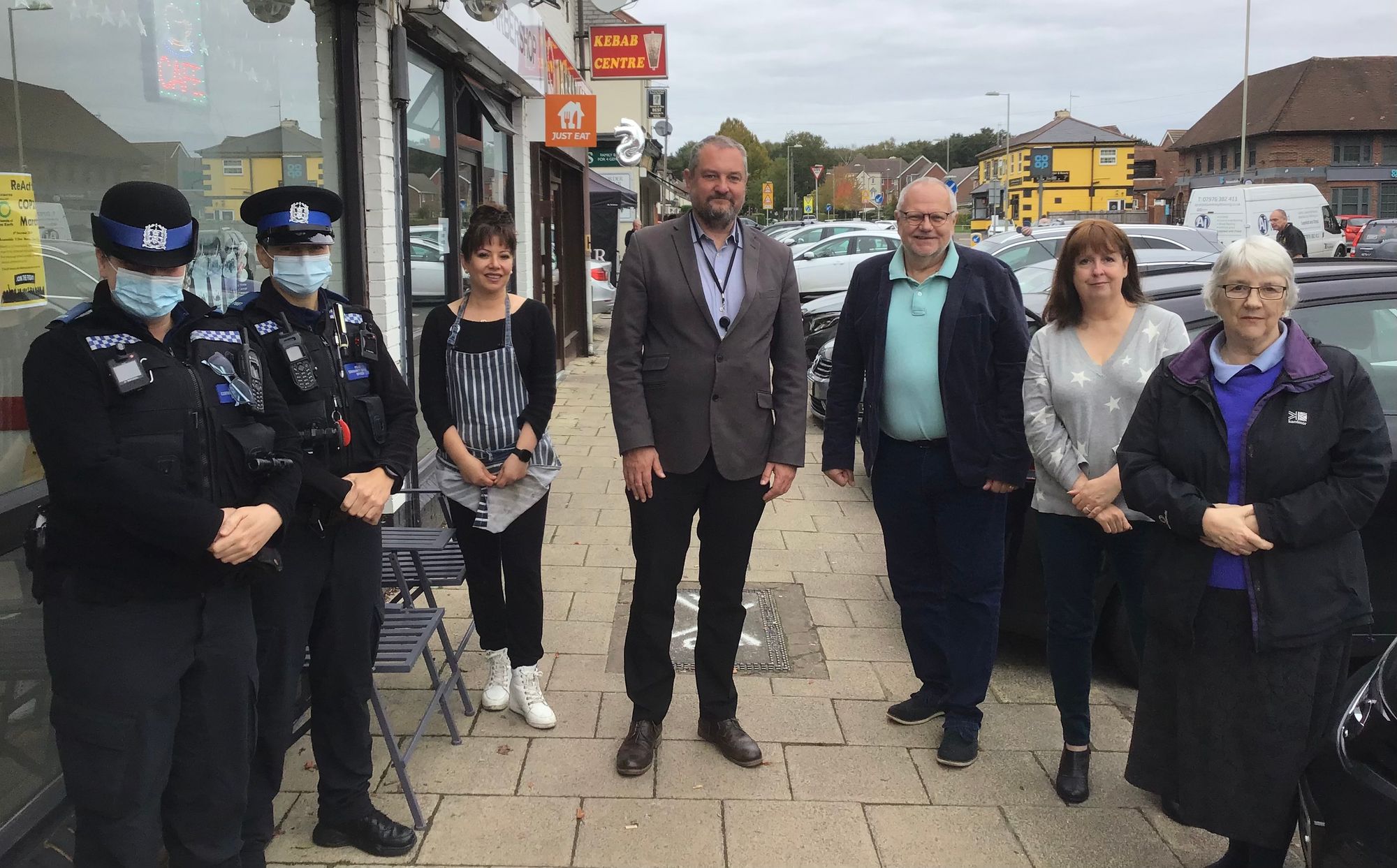 North Town councillors welcome Hampshire Deputy Police and Crime Commissioner to community meeting