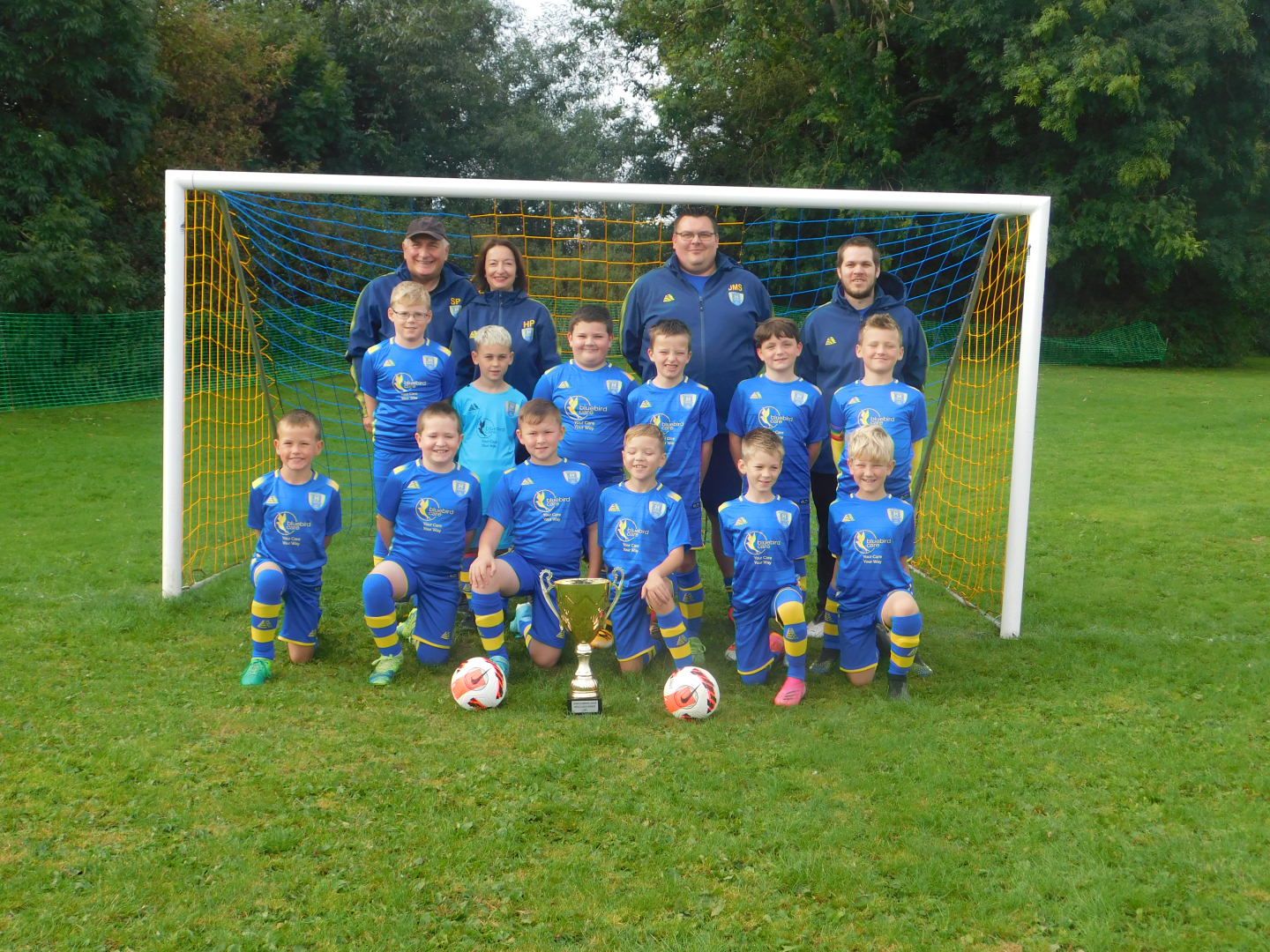Young footballers in Brompton kitted out by new sponsor