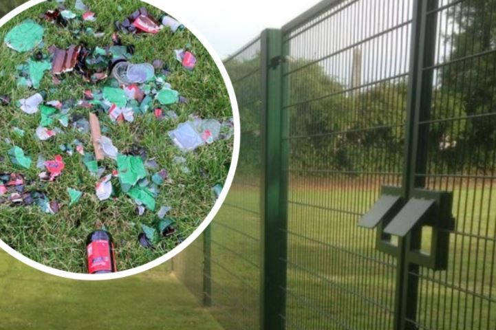 Carmarthen's Penllwyn Park football pitch gates to be locked to public after 'plague' of dog fouling and smashed bottles