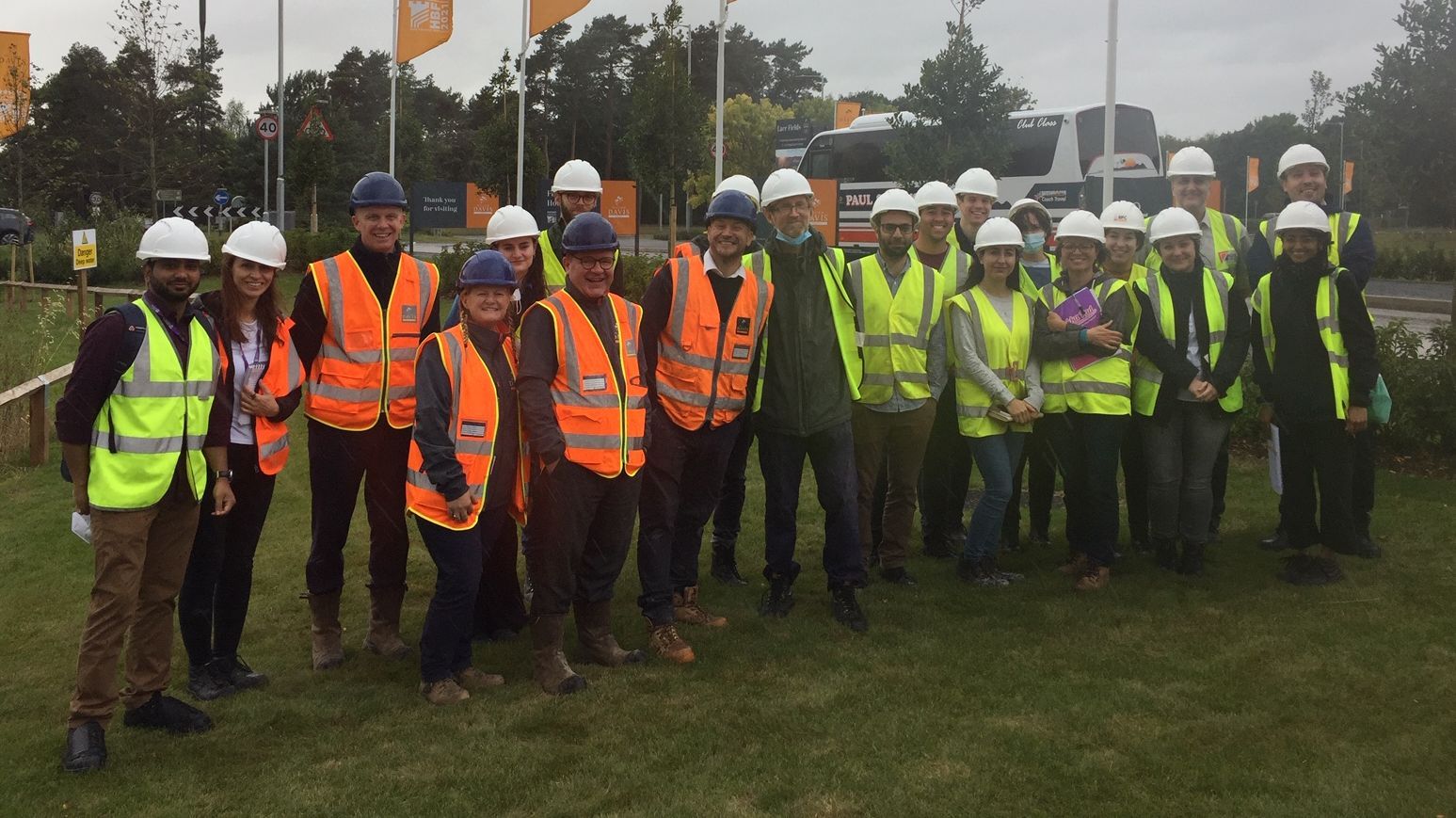 Doctoral students given chance to see new homes under construction in Nottinghamshire