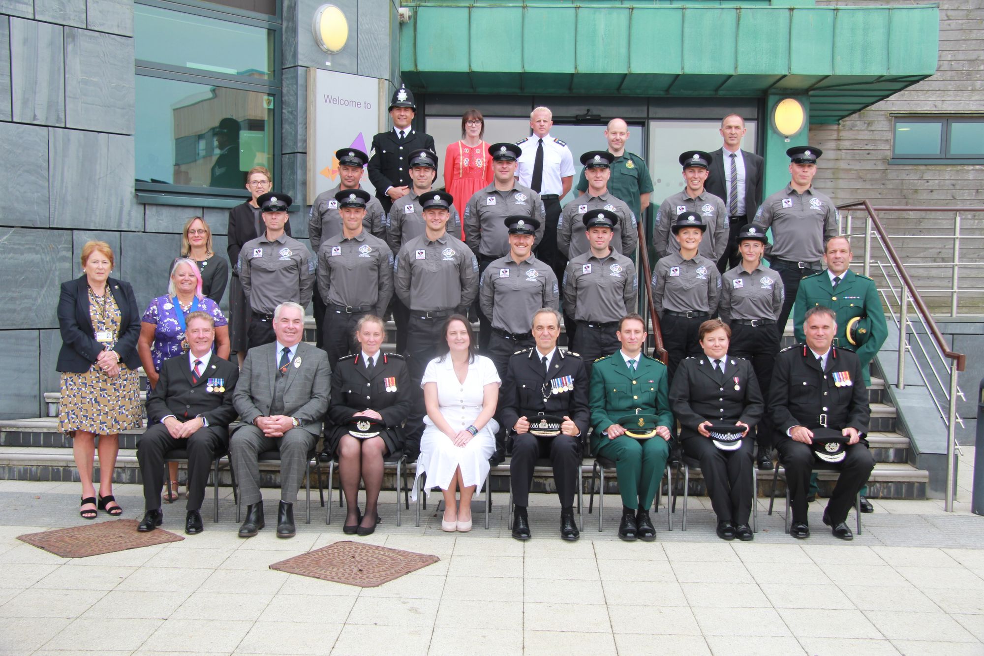 Cornwall welcomes seven new tri-service recruits