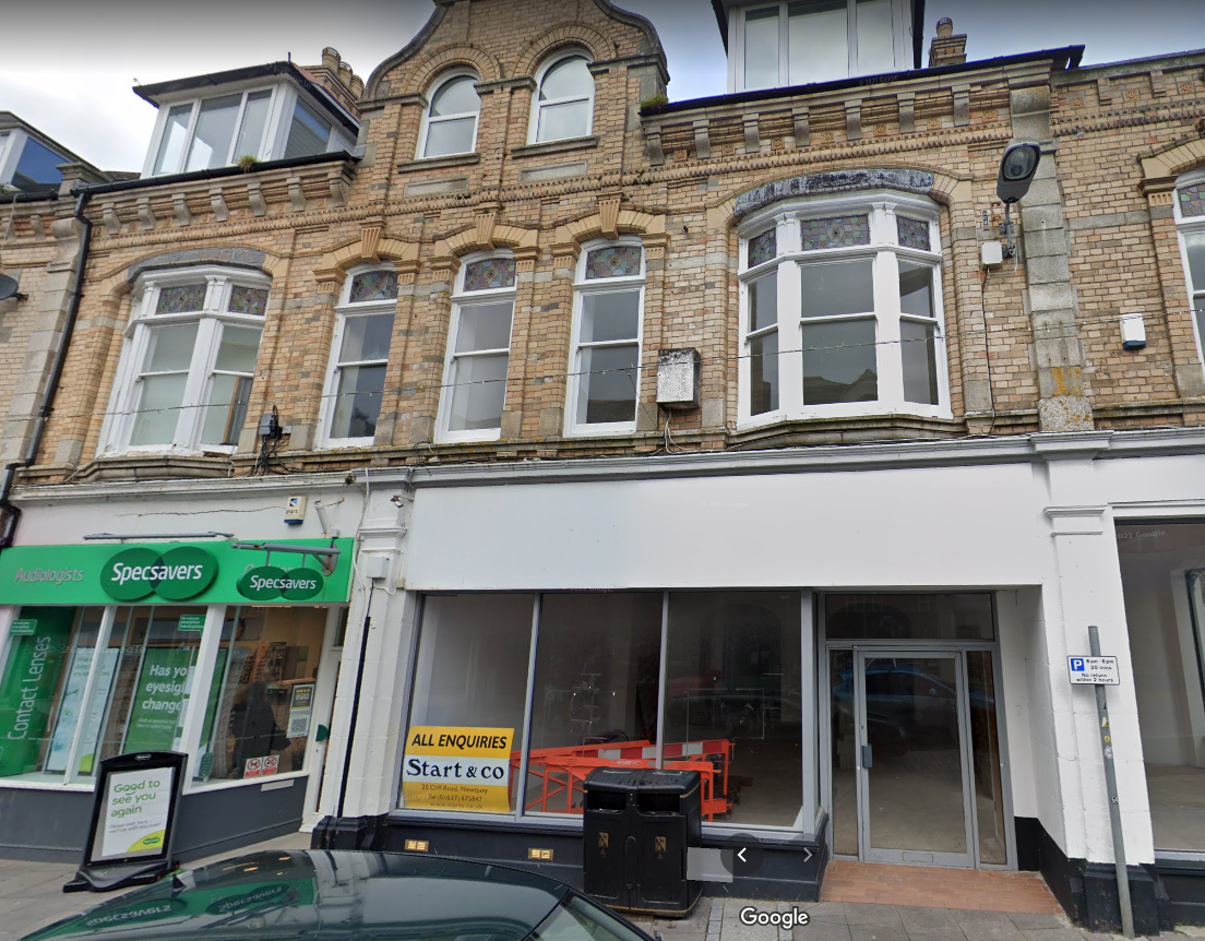 Holiday lets plan for former Bank Street KFC in Newquay