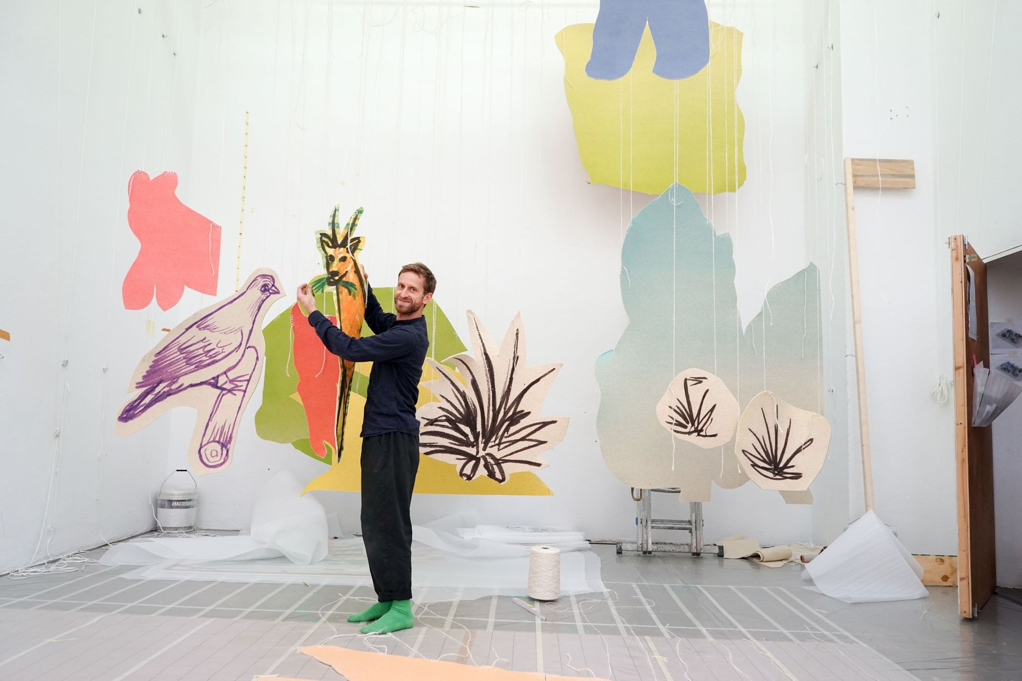 First solo exhibition by international artist Petrit Halilaj opens at Tate St Ives