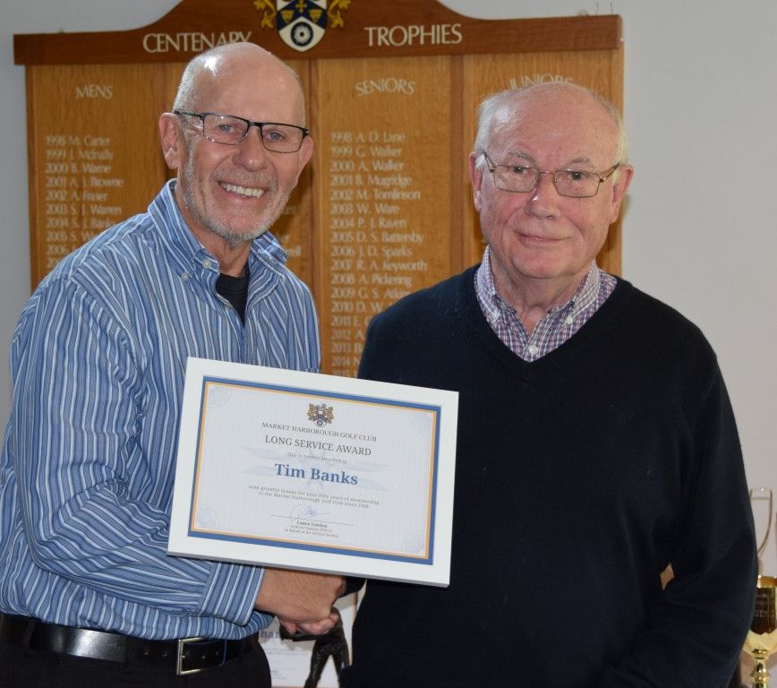Market Harborough Golf Club honours special members