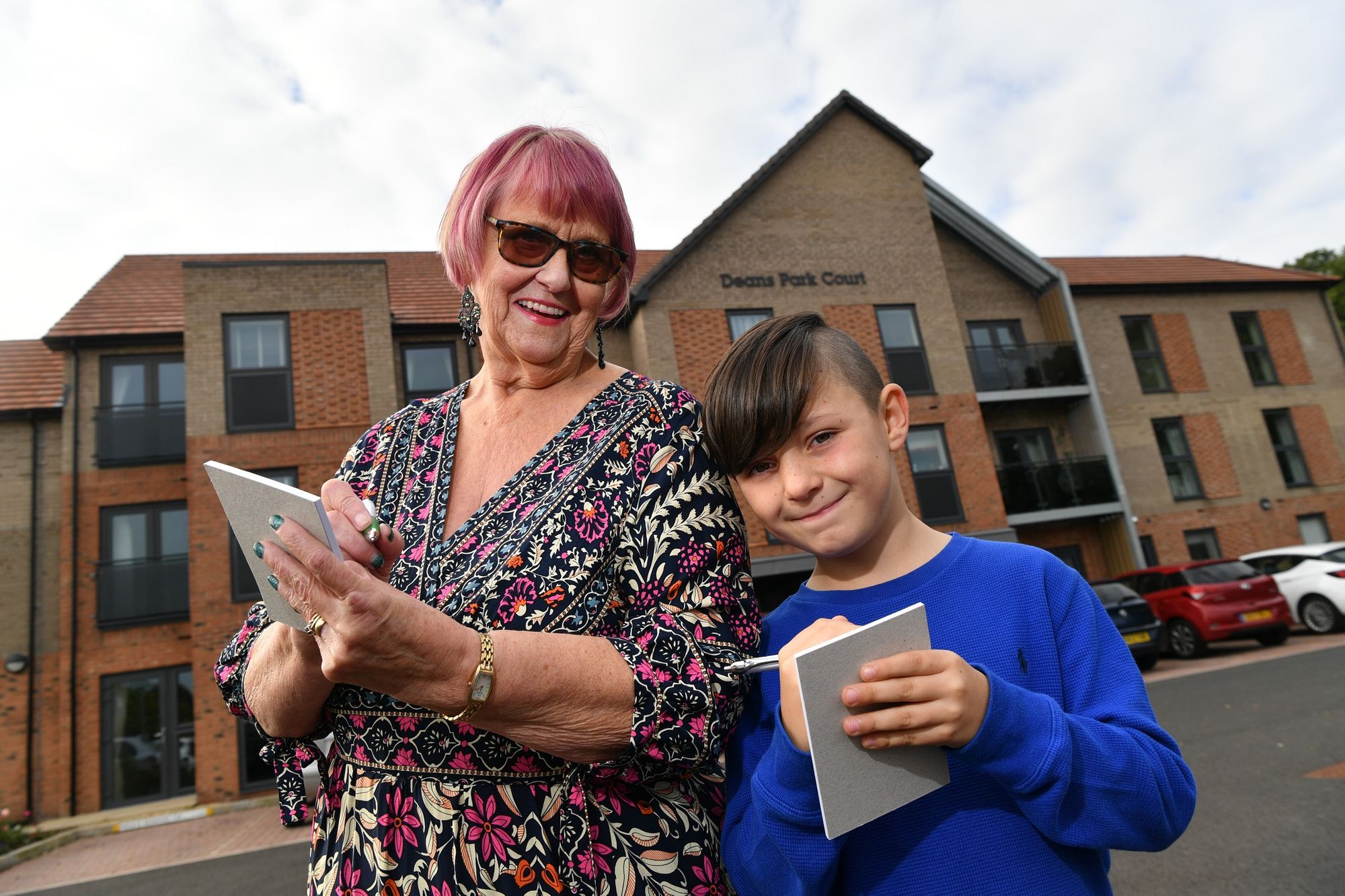 Stafford care home resident hits it off with lockdown pen pal