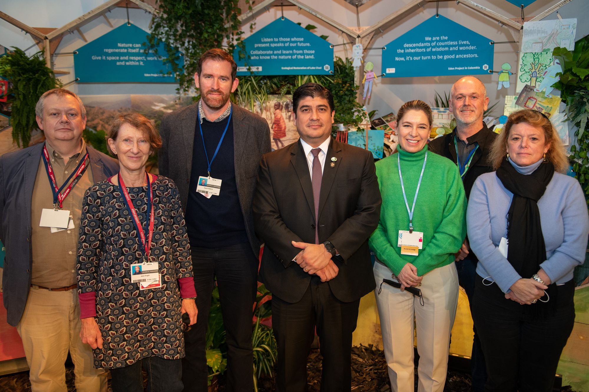 Eden Project's Costa Rica project given thumbs up during COP26 Summit