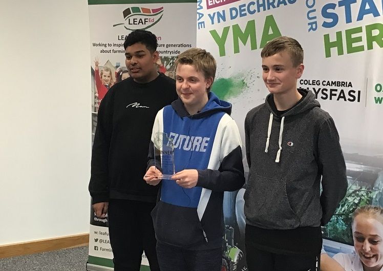 Tameside school scoop national farming competition title