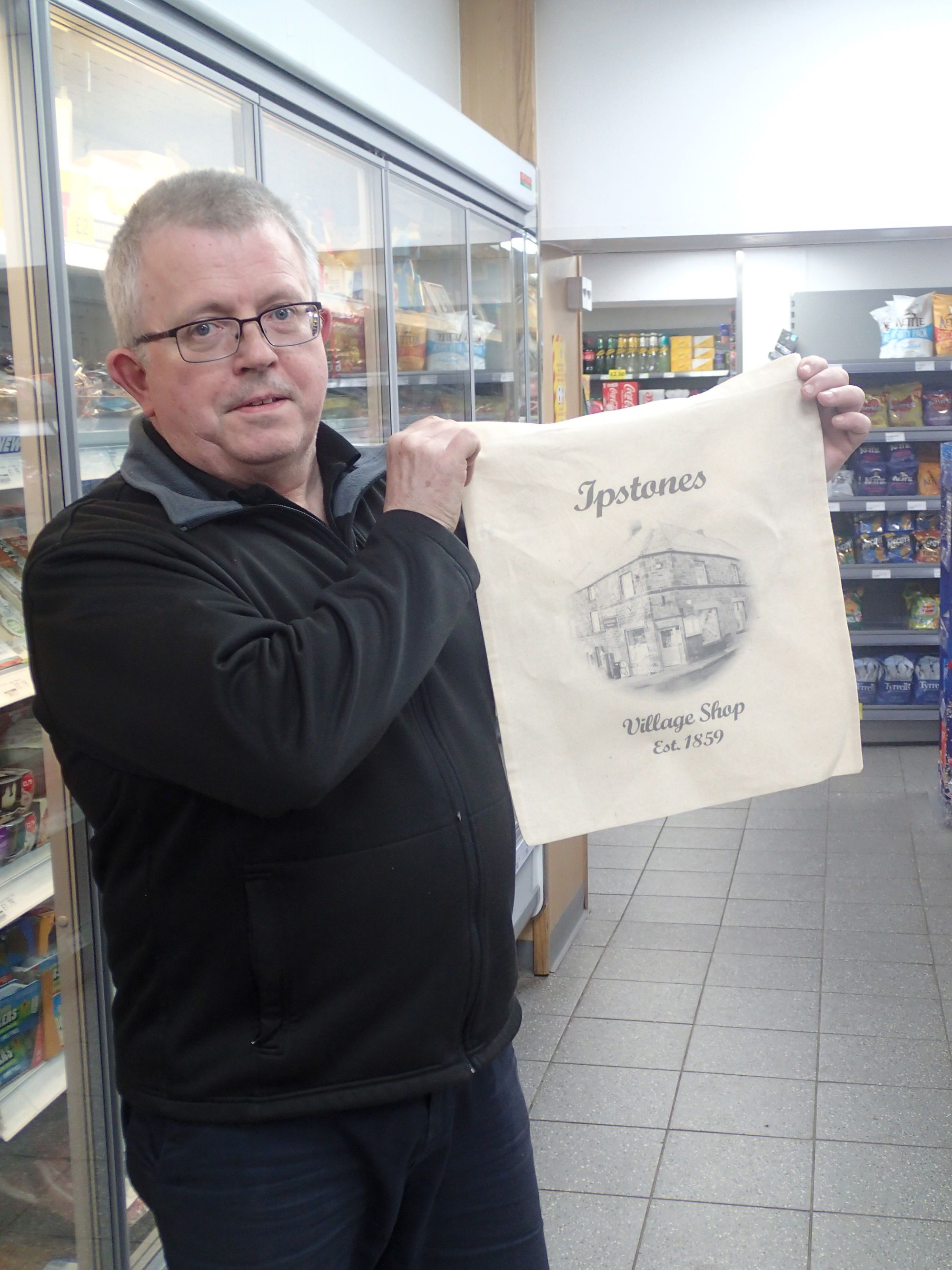 Rural shop helps the environment