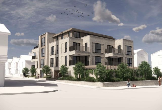 Plans for block of nine flats on former school playground in Tunbridge Wells