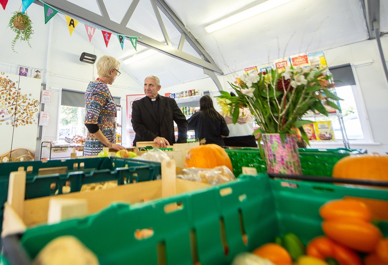 Community food pantry opens in Hitchin supporting local families