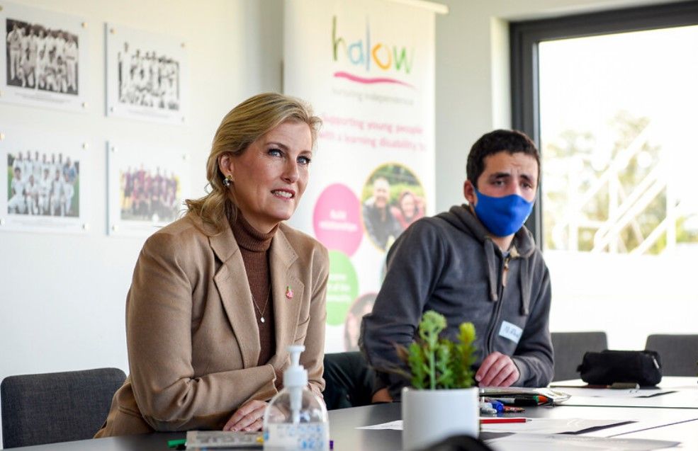 The Countess of Wessex visits Surrey disability charities