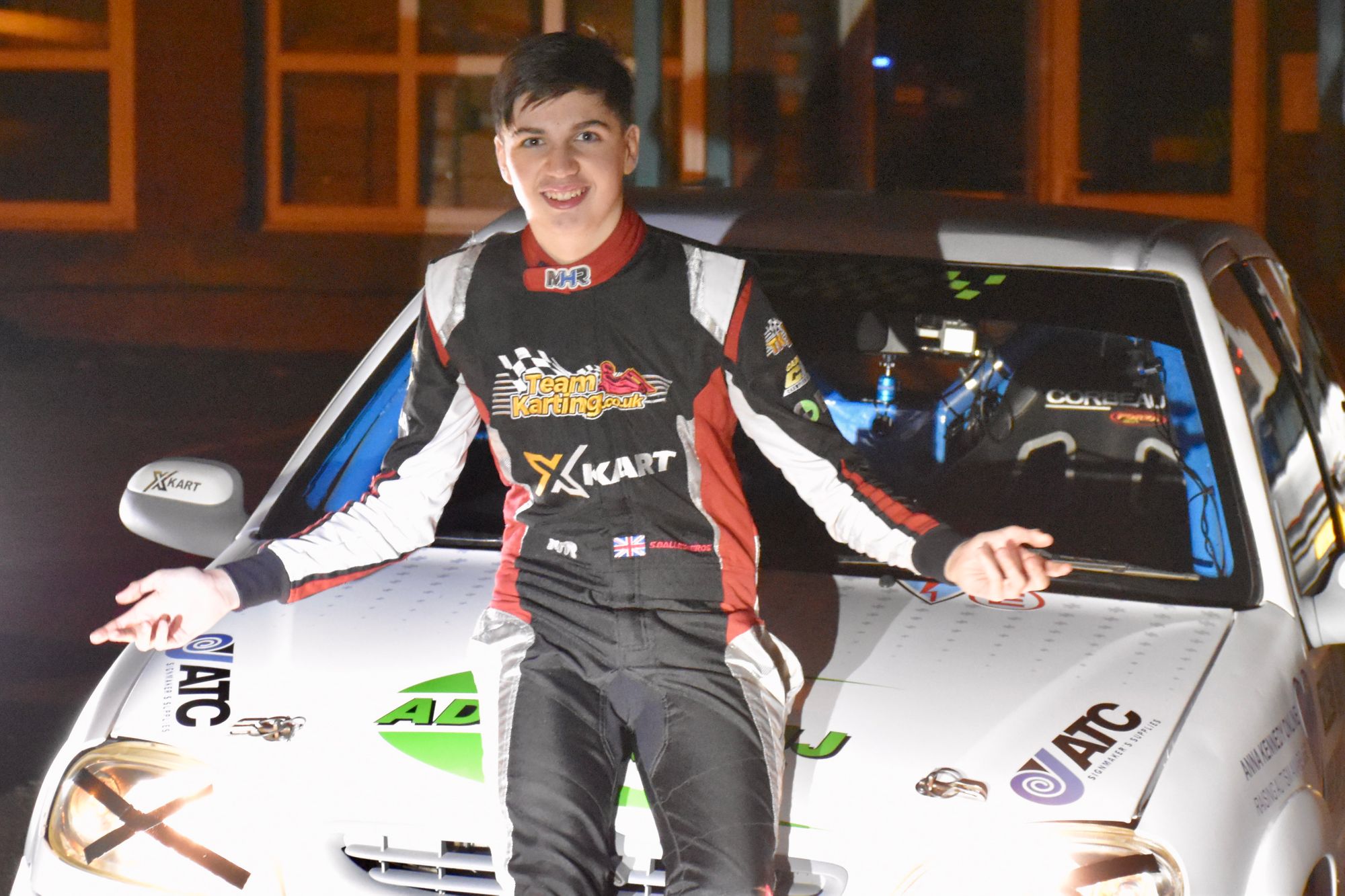 Rochdale racing driver hosts film premiere and unveils new racing car