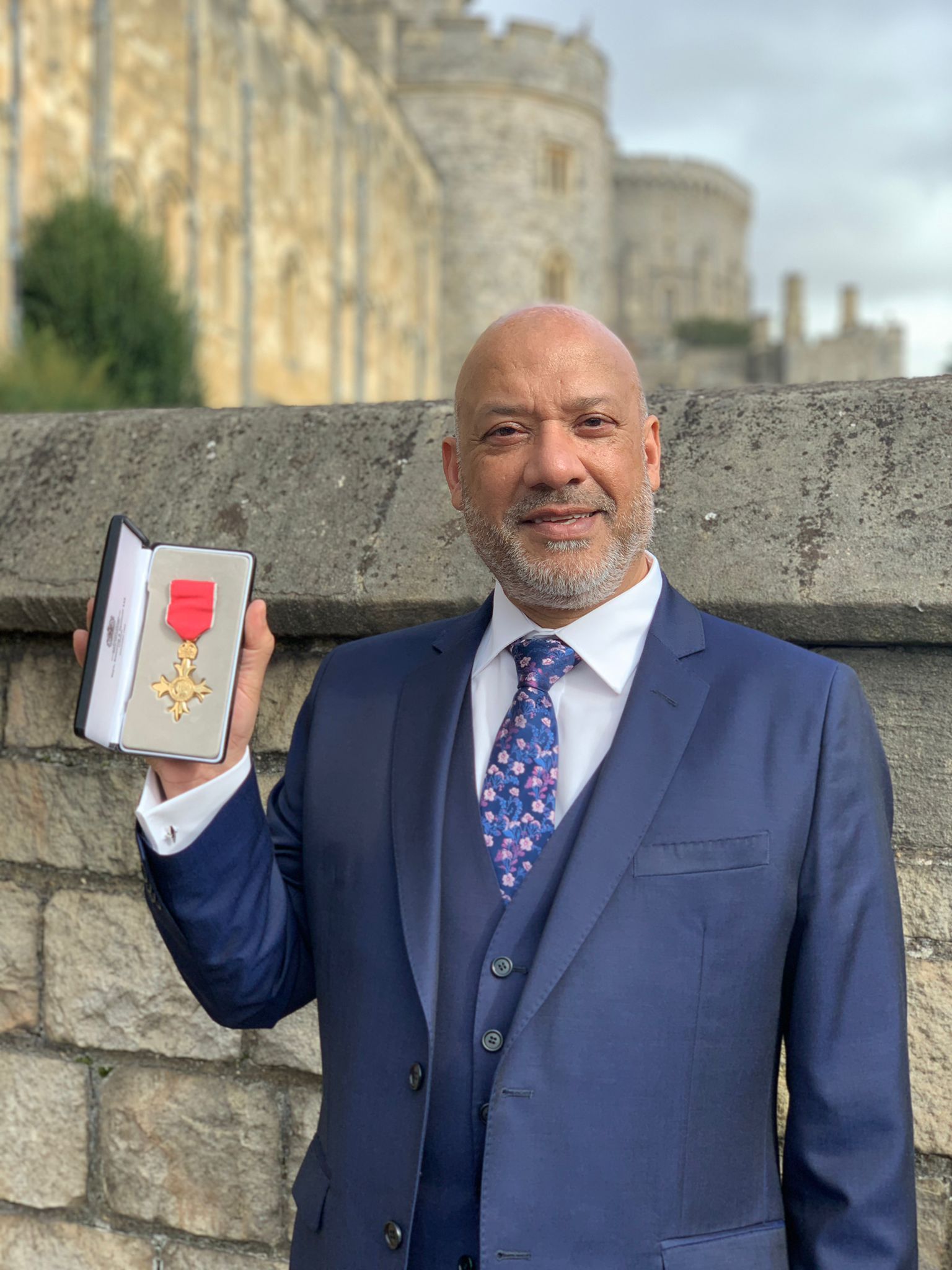 Oldham man and Grenfell Tower Inquiry Panel member receives OBE at Windsor Castle