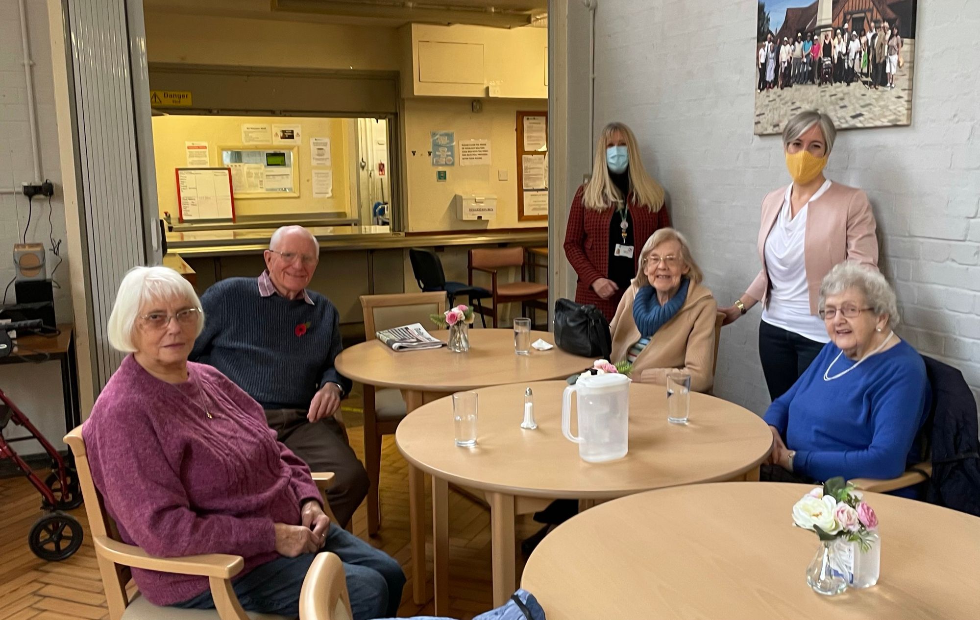 Daisy Cooper MP praises independent living service in St Albans