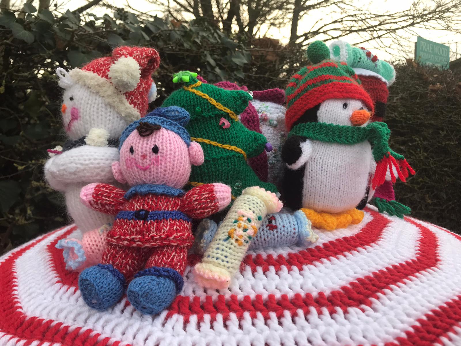 St Albans Yarn-bombers are back with an extra special Christmas trail this December
