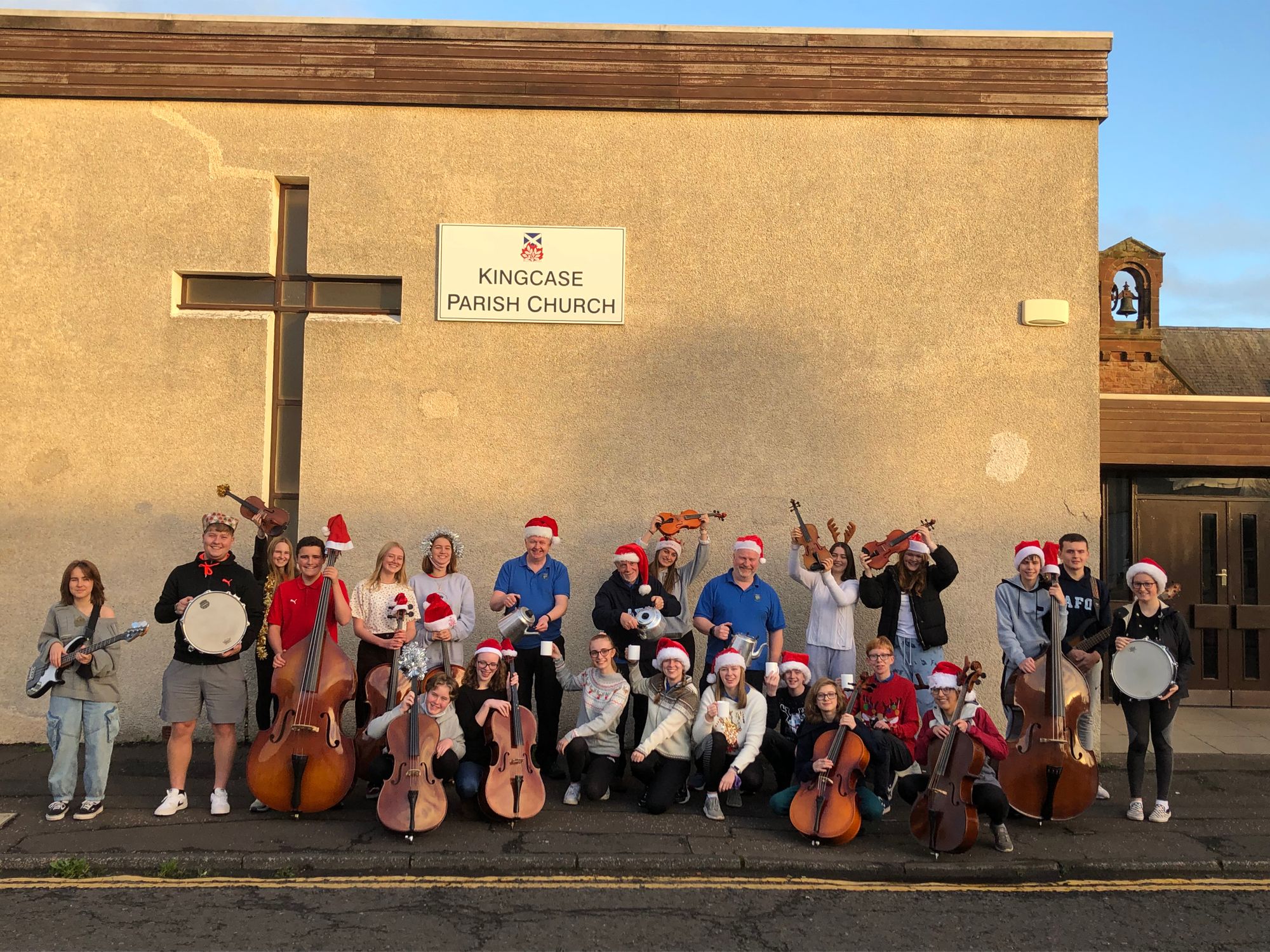 Ayrshire Fiddle Orchestra host Christmas fayre at new venue