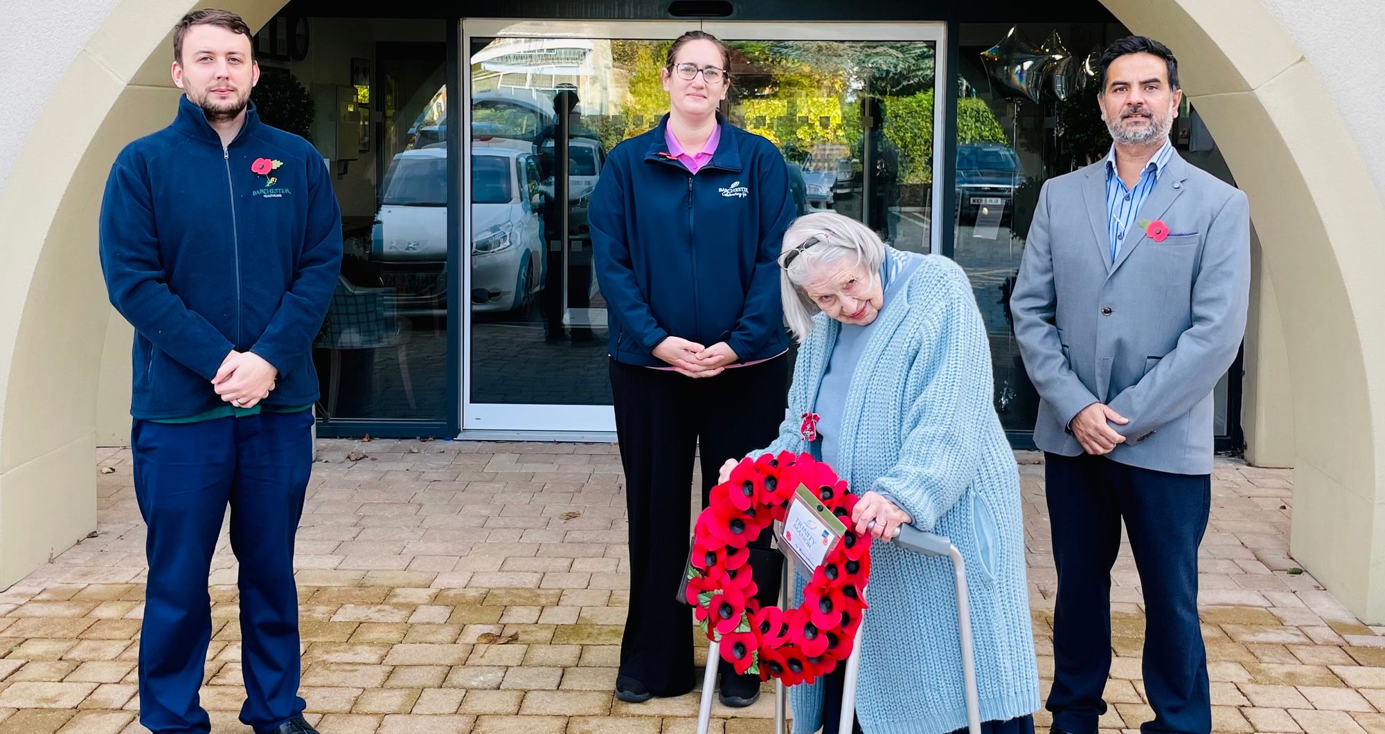Sherborne care home residents honour the fallen InYourArea Community