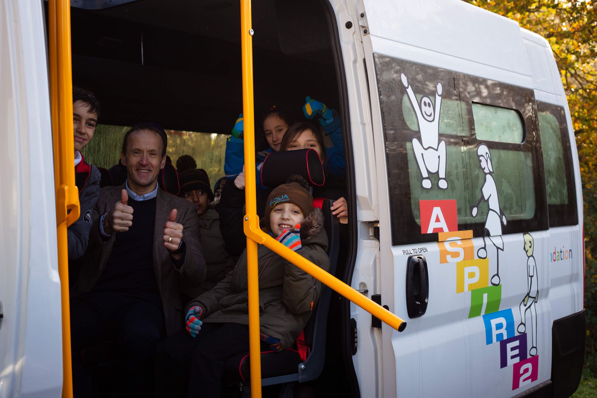 New minibuses open up world of opportunity for Whitley children